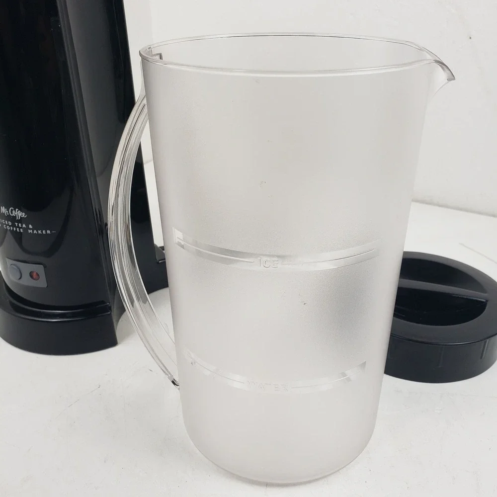 Mr. Coffee TM1-BLK Iced Tea and Iced Coffee Maker with Pitcher Black
